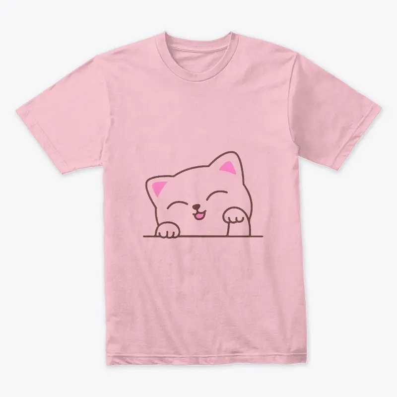 Cute Cat T-shirt for Cats Tee